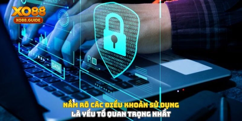 Nắm rõ các điều khoản sử dụng là yếu tố quan trọng nhất